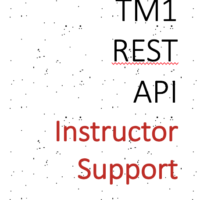 TM1 ReST API Instructor Support