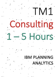 TM1 Consulting – upto 5 hours ($99/hr)